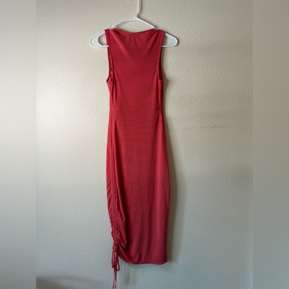 NWOT Free People Intimately Free People Corset-Is Adjustable Lace Mesh Dress - Picture 5 of 9